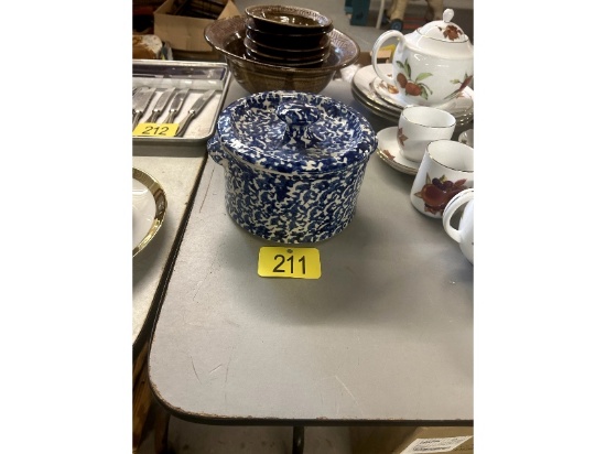 Signed Forks Road Pottery Dish
