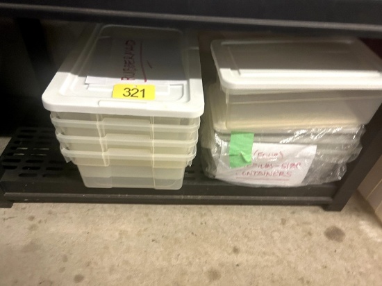Rubbermaid Containers