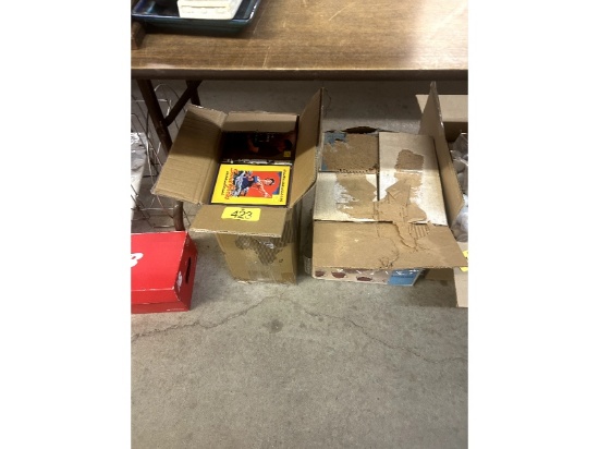 Box of DVDs