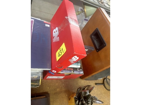 Box of DVDs