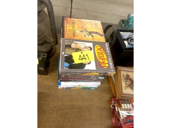 Stack of DVDs