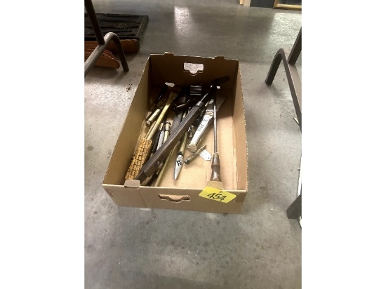 Box of Antique Tools