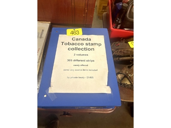 Canada Tobacco Stamp Collection