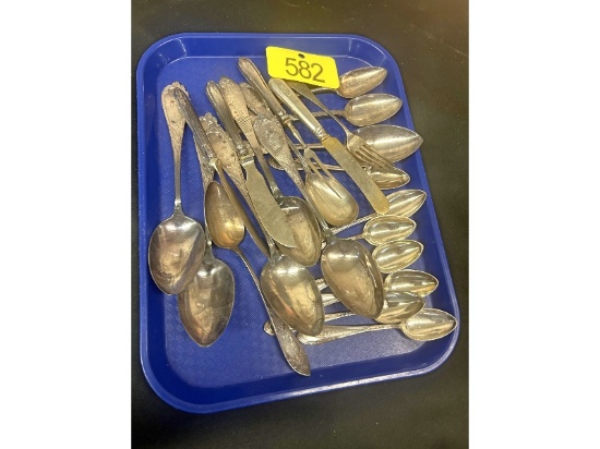 Silverware Marked 875