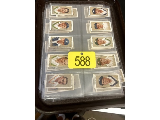 Tray of Cigarette Cards