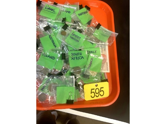 Tray of Coins