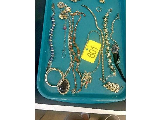 Tray of Jewelry