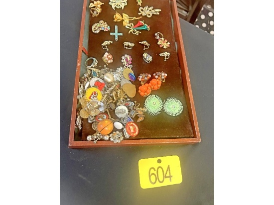 Tray of Jewelry