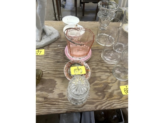 Row of Glassware