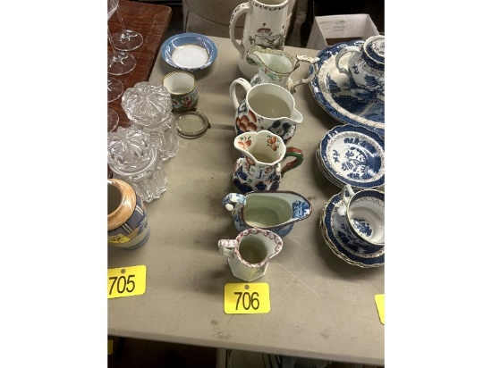 Row of Glassware