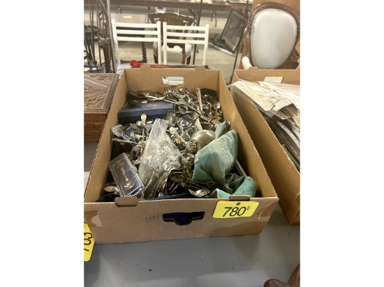 Box of Collector Spoons