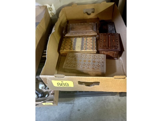 Jewelry Boxes, Etc.