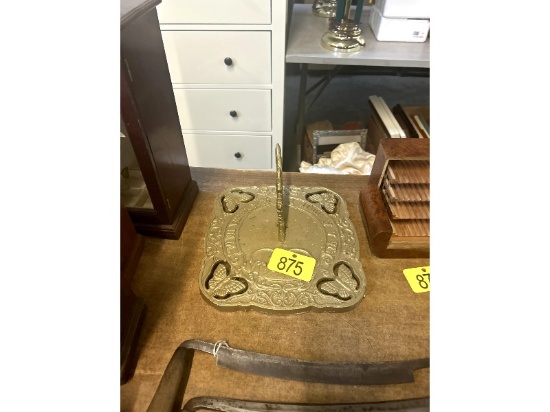 Cast Iron Sundial