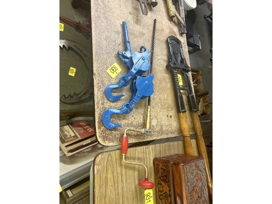 2 Cable Pulleys & Drill