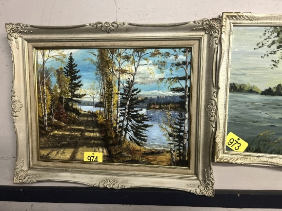 Signed Oil Painting