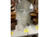 Row of Glassware