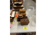 Row of Jewelry Boxes