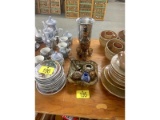 Row of Glassware