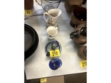Row of Glassware