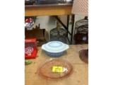 Pyrex Dish & Depression Bowl