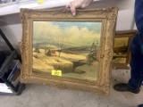 Signed Oil Painting on Hardboard