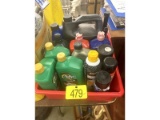 Assorted Automotive Fluids