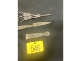 Victorian Knife & Scissors