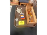Tray of Coins, Etc.