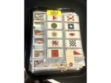 Tray of Cigarette Cards