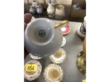 Row of Cups & Saucers