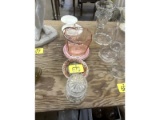 Row of Glassware