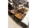 2 Hoopback Chairs