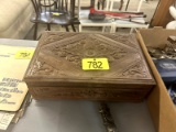 Carved Wooden Box