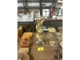 2 Iron Candle Holders