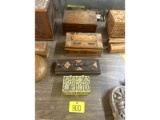 Row of Wooden Boxes