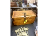 Wooden Box With Latch