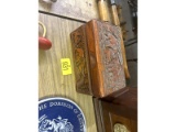 Carved Wooden Box