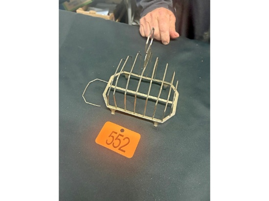 Sterling Napkin Holder - Needs Repair