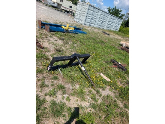 Skid Steer Round Bale Fork