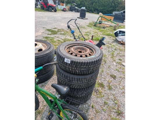 4 Snow Tires & Rims