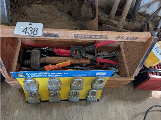 Tool Box, Tools & New Padlocks