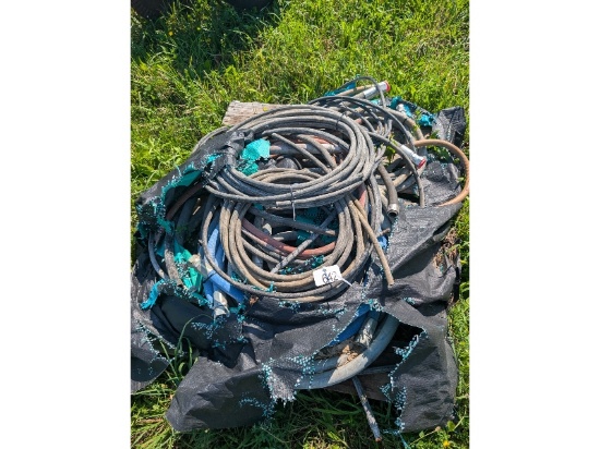 Skid of Hydraulic Hoses, Etc.