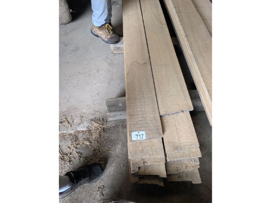 12- 11-12' Long, 1" Thick, 7.5-10" Wide Ash Boards Approximately 90 Board Feet