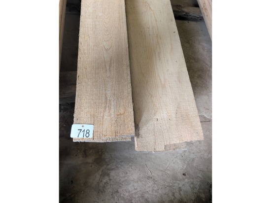11- 11-12' Long, 1" Thick, 7.5-10" Wide Ash Boards Approximately 86 Board Feet