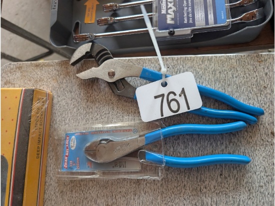 2 Pairs of New Channel Lock Pliers