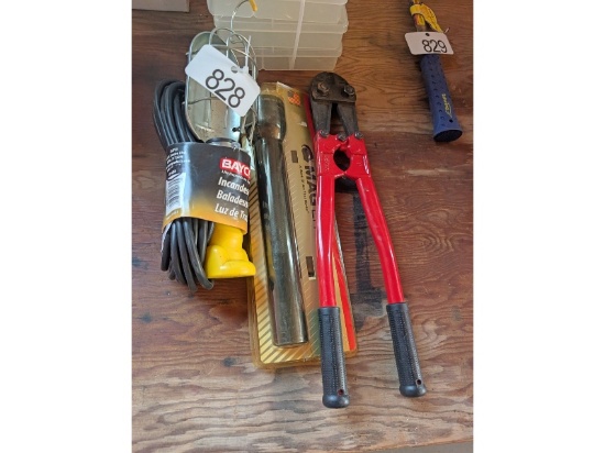 New Bolt Cutters, Trouble Light & Mag Lite