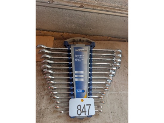 New Mastercraft Wrench Set