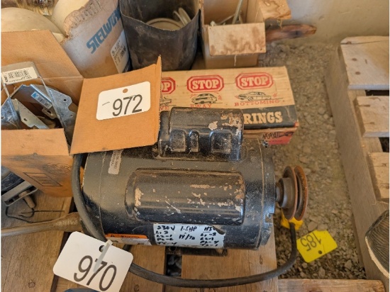 1.5 HP Motor