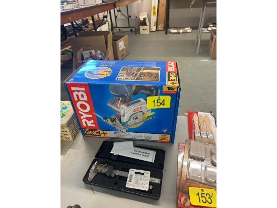 Ryobi Circular Saw & Caliper