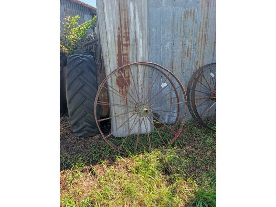 Pair of Steel Wheels